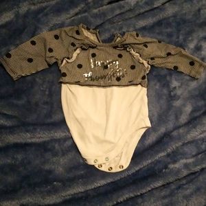 Happy thoughts long sleeved onsie